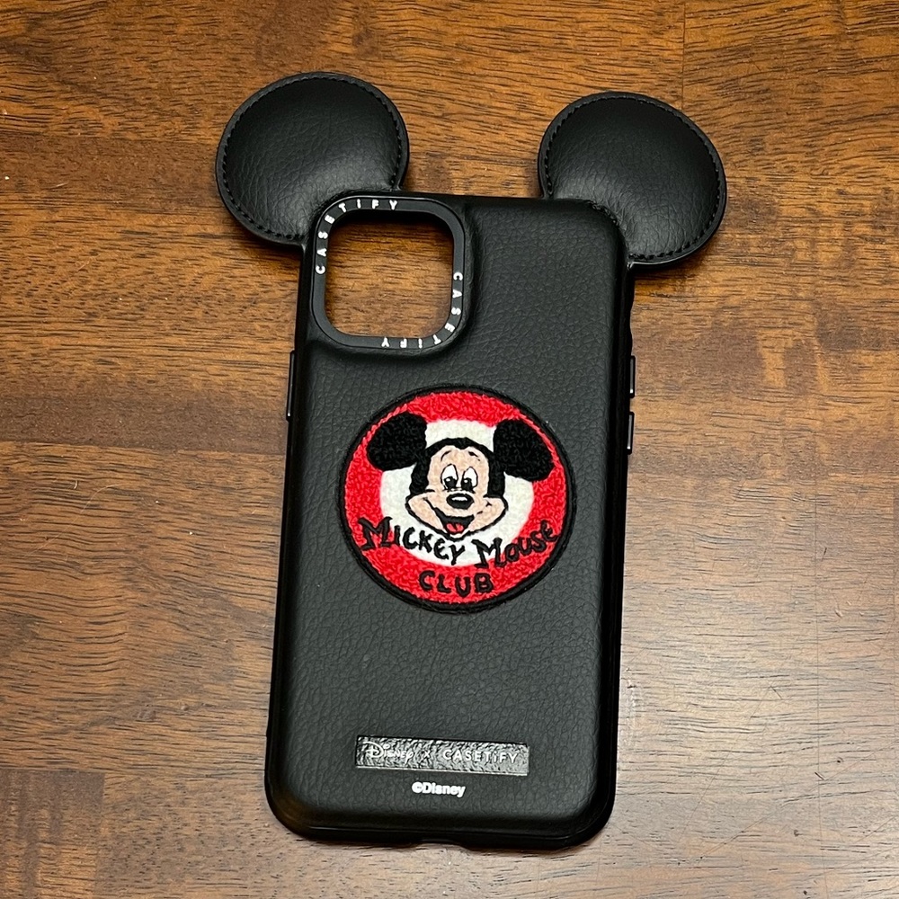Casetify X Disney MMC Leather Mickey Ear Case for iPhone 11 Pro